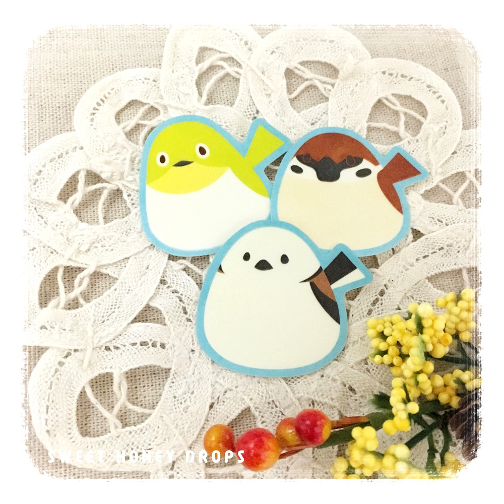 ステッカーセット*すめしトリオ*