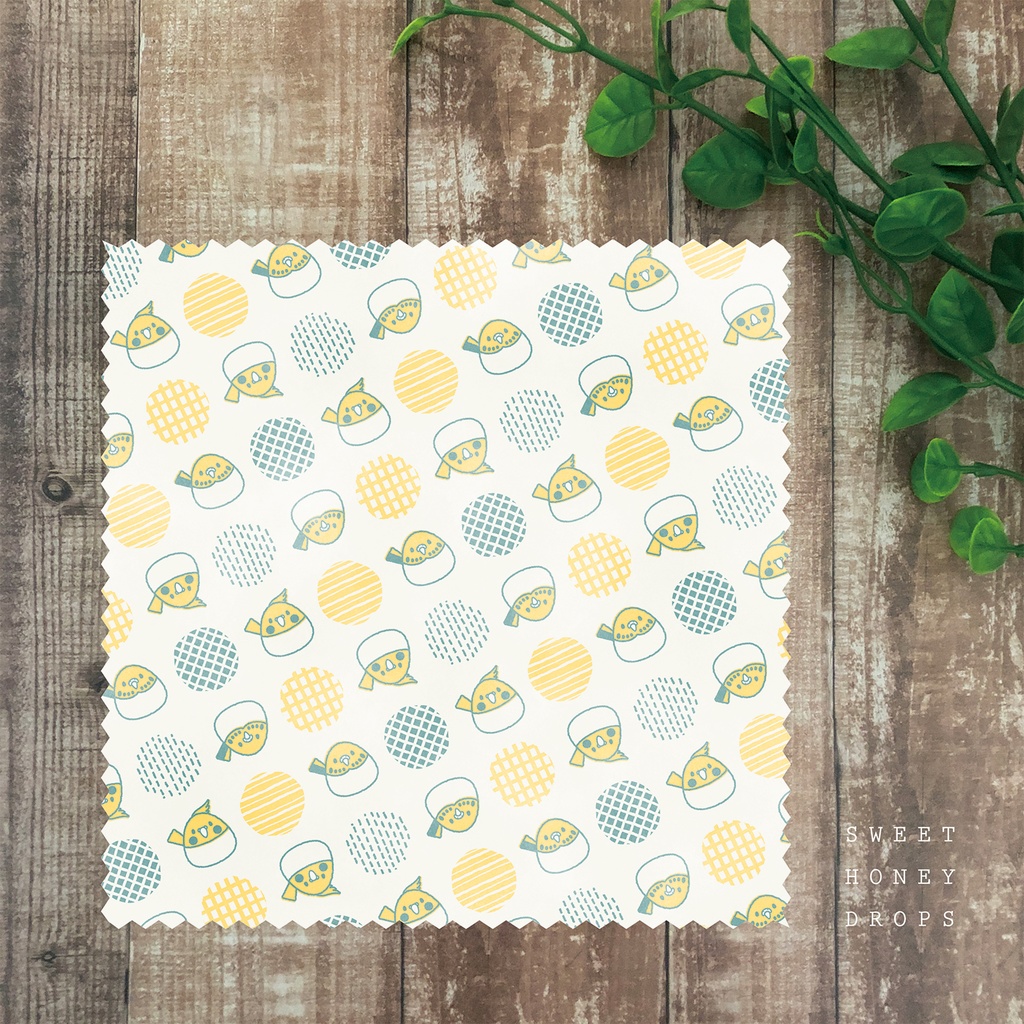 クリーナークロス＊インコ柄＊