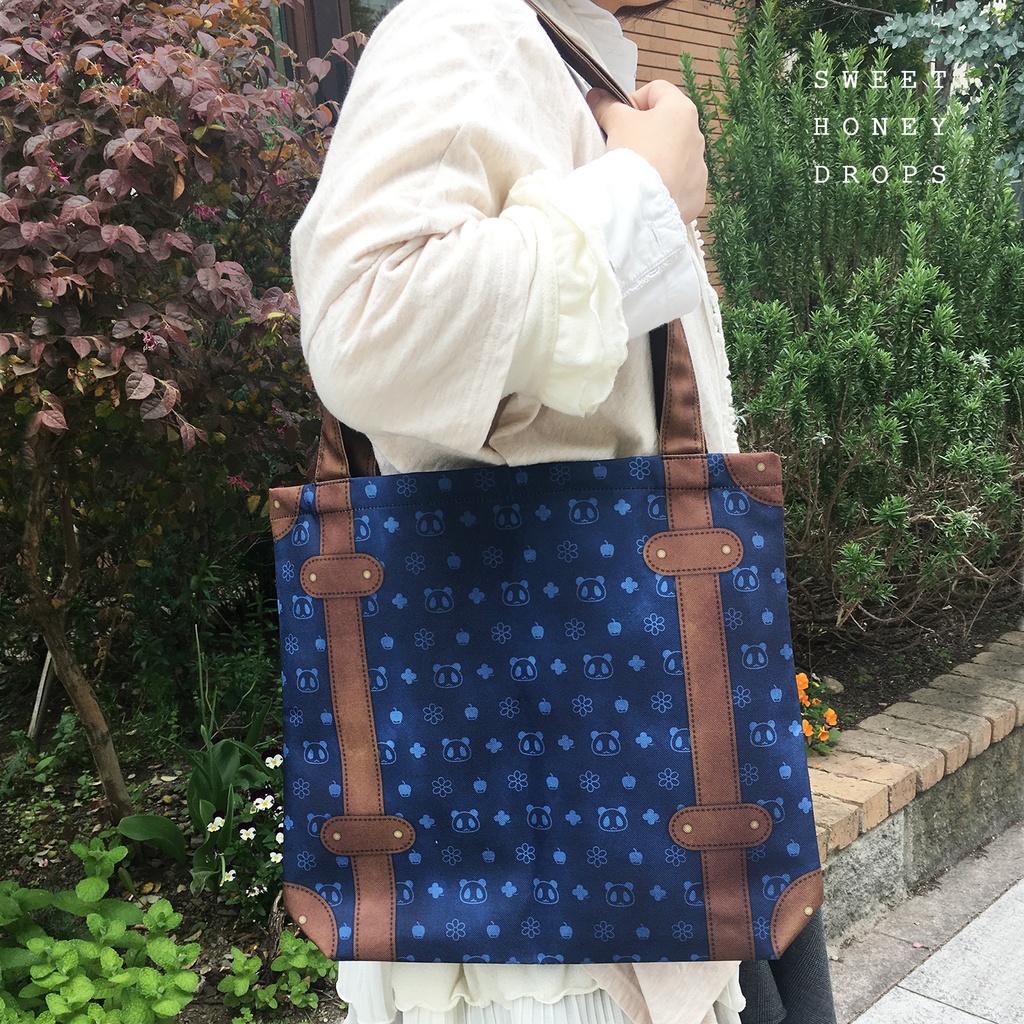 トランクトートバッグ＊パムダモノグラムver.＊【復刻受注生産・再販無し】