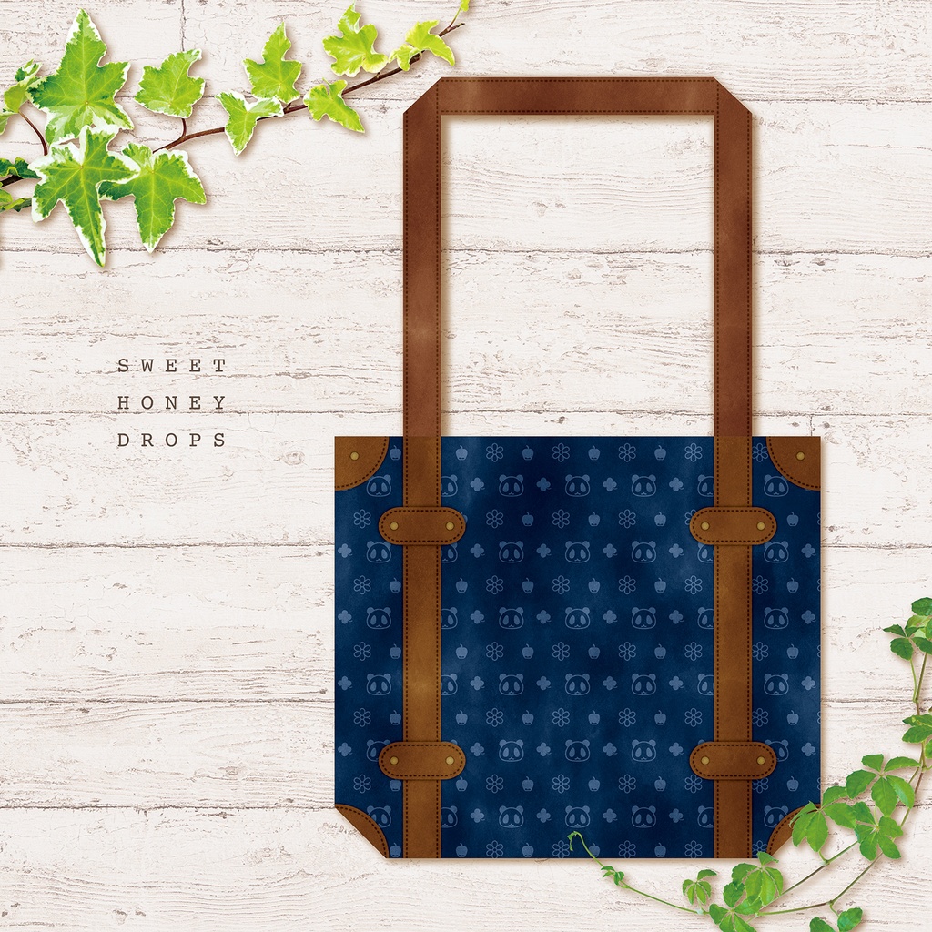 トランクトートバッグ*パムダモノグラムver.*【復刻受注生産・再販無し】