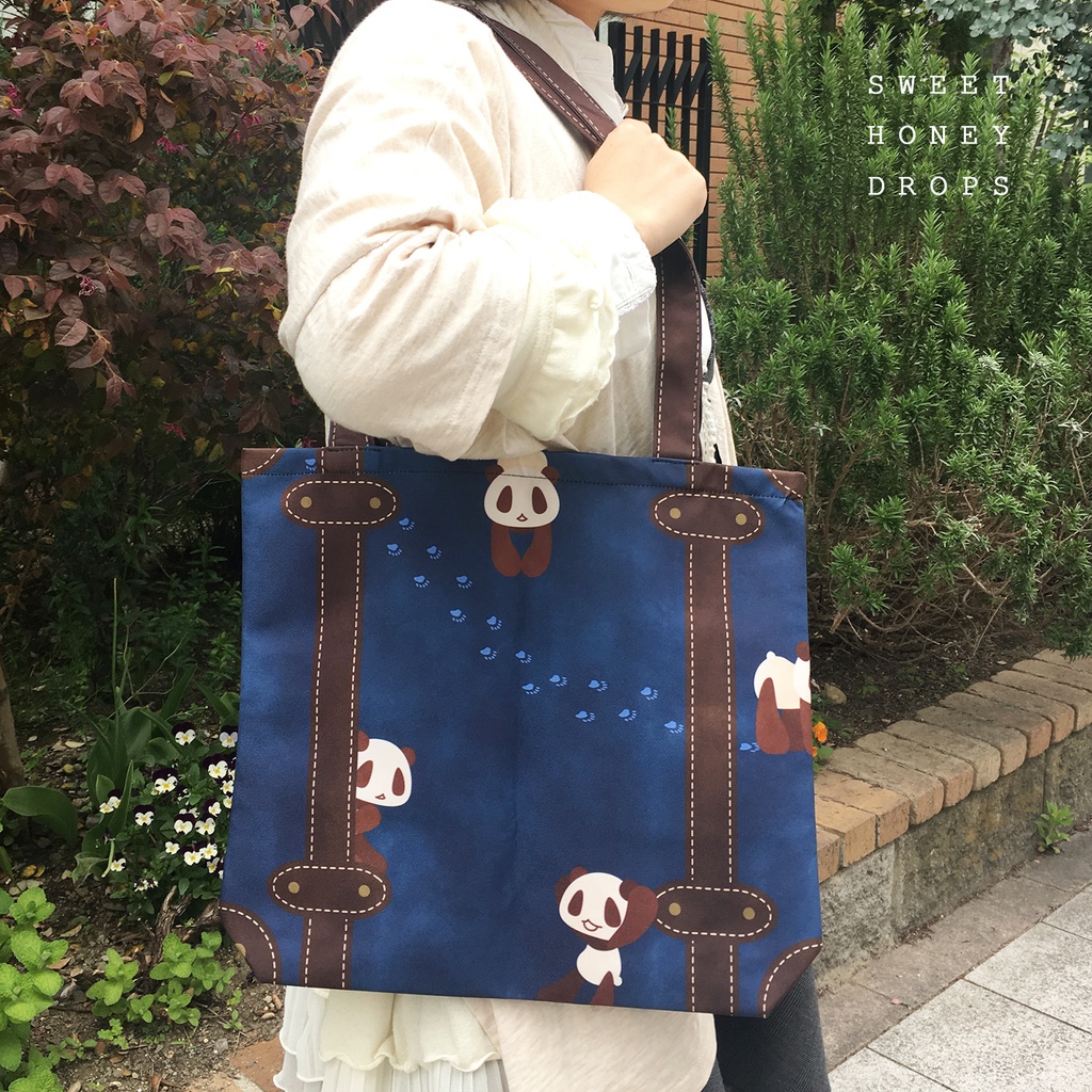 パムダのトランクトートバッグ(パンダ)【復刻受注生産・再販無し】
