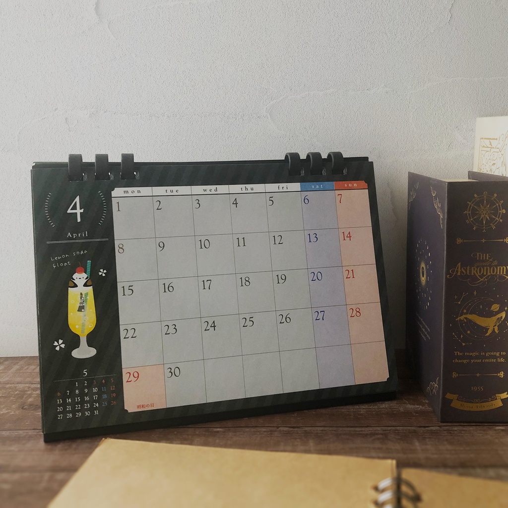 2024年 卓上カレンダー