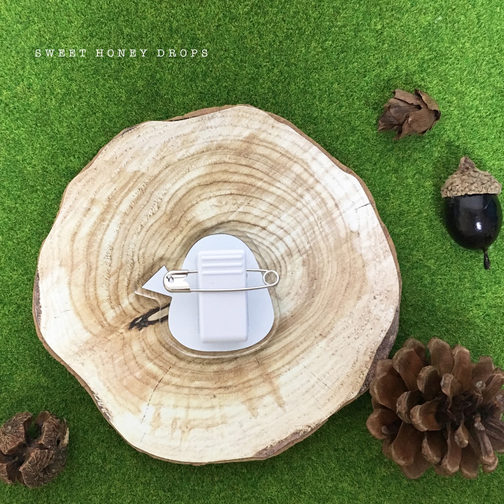 アクリルクリップバッジ*コウテイペンギンJr.*