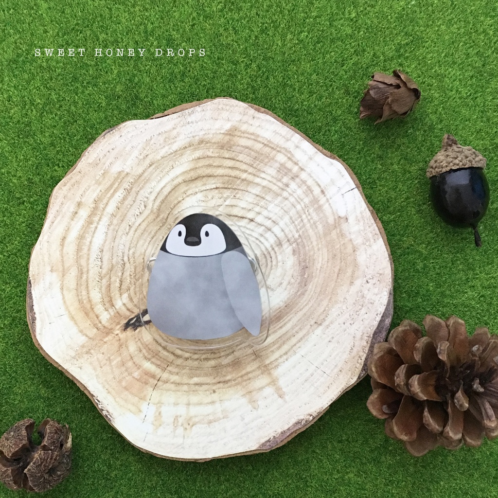 アクリルクリップバッジ＊コウテイペンギンJr.＊