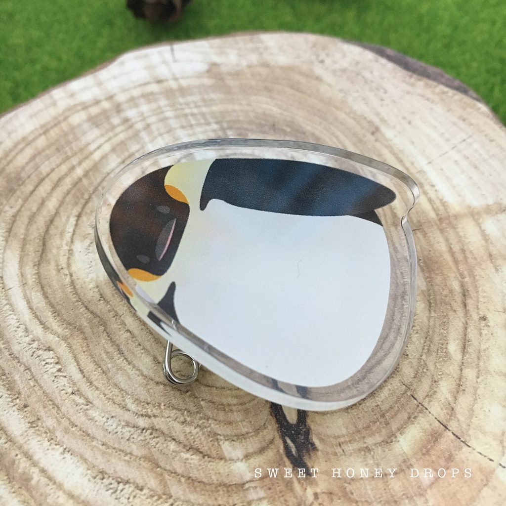 アクリルクリップバッジ*コウテイペンギン*