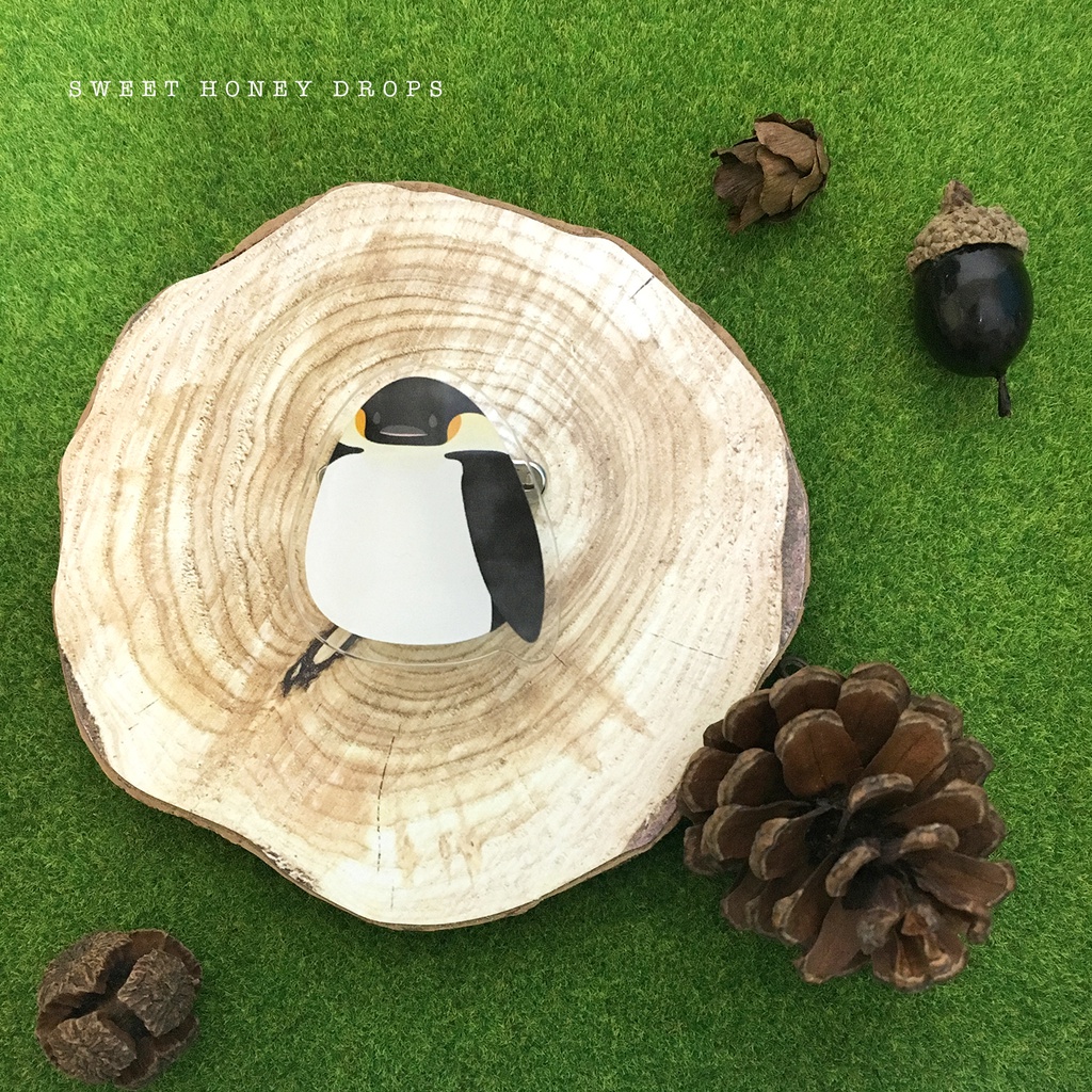 アクリルクリップバッジ＊コウテイペンギン＊