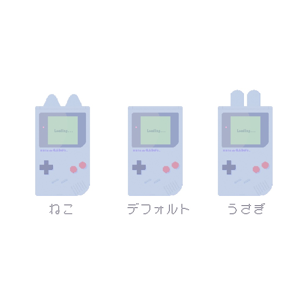【動画素材】ドット絵レトロゲームの待機画面