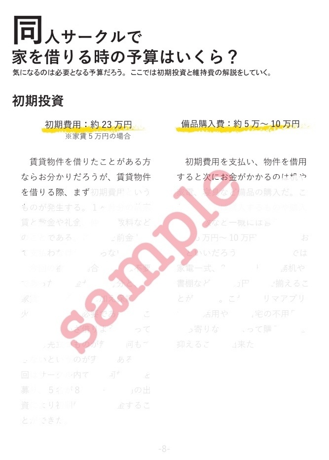 同人サークルが沼津で賃貸を借りてみた!