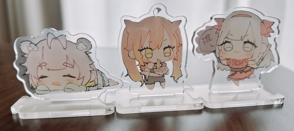 りあらいず アクリルスタンド3人セット