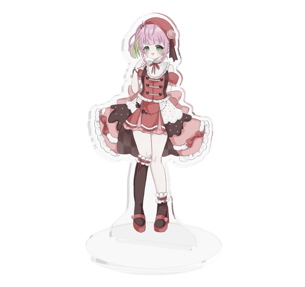 バレンタインふわりちゃん アクリルスタンド