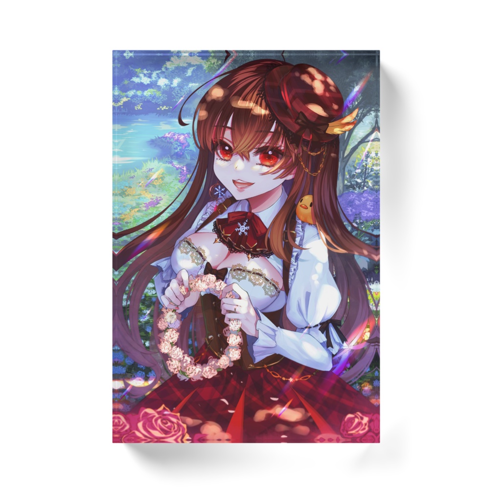 望月みれあアクリルブロック