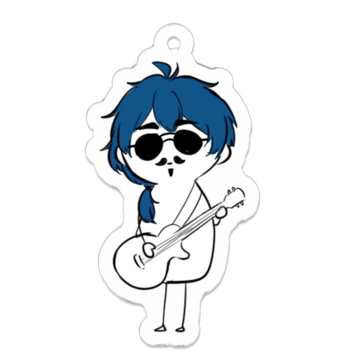 髭白あんこ　アクキー