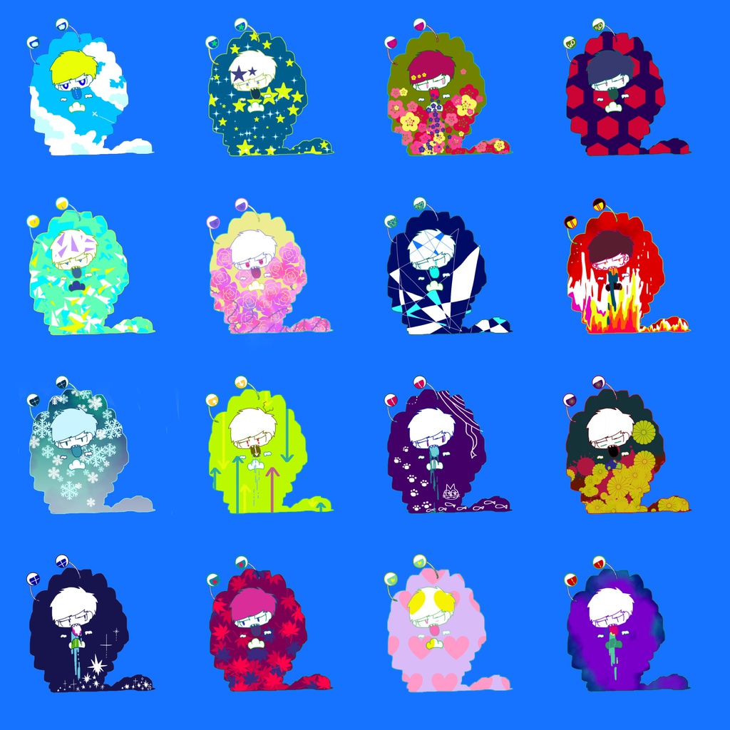 柄ゲルゲ缶バッチ