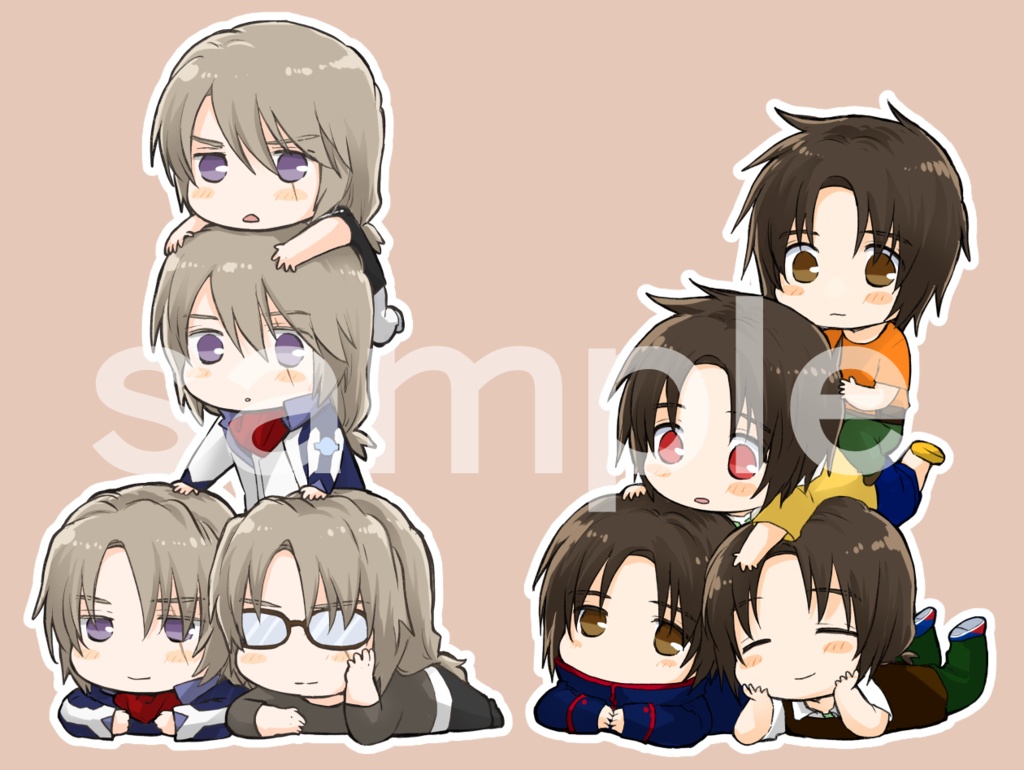 そうしとかずきのアクスタセット