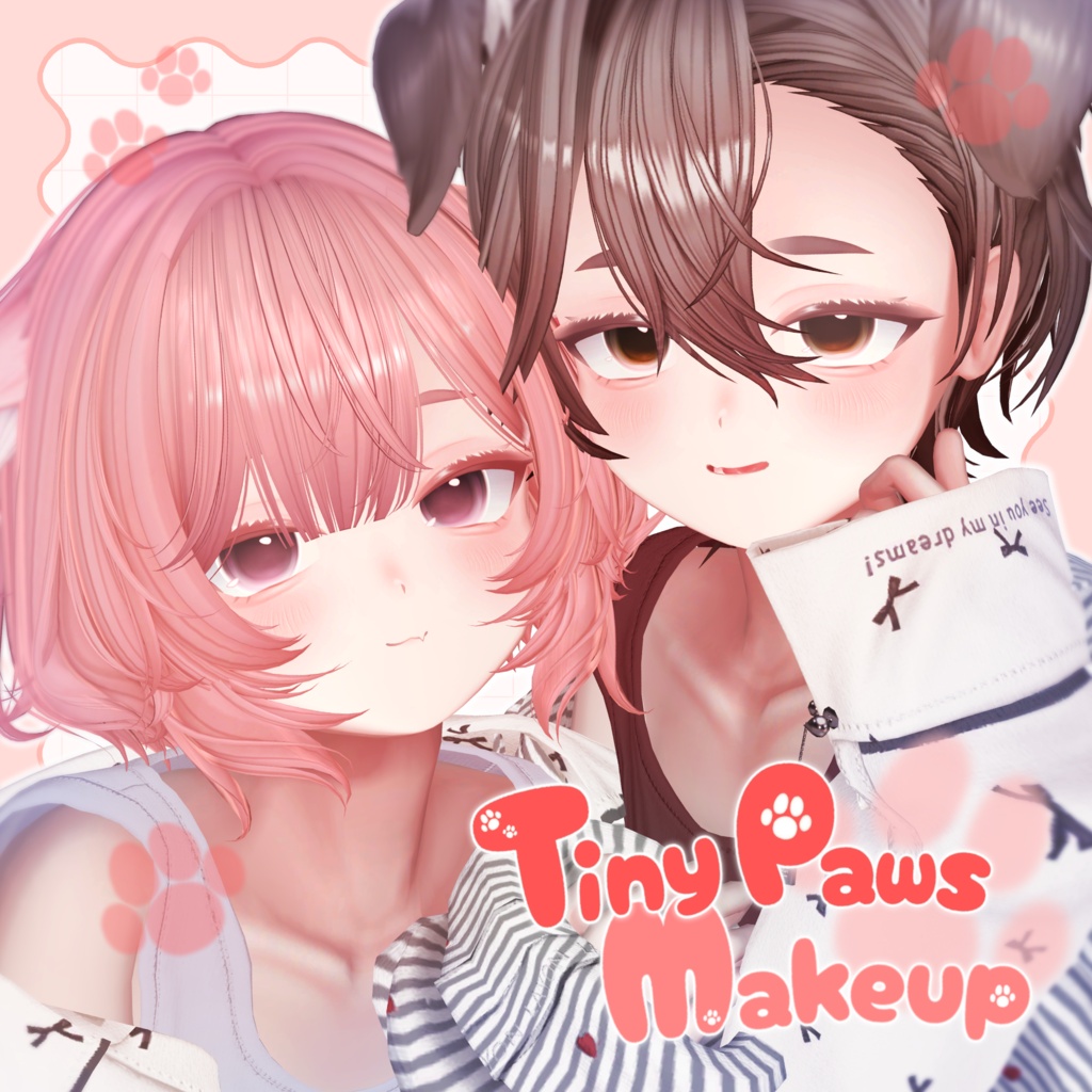 【Kirisame/キリサメ】Tiny Paws Makeup Texture