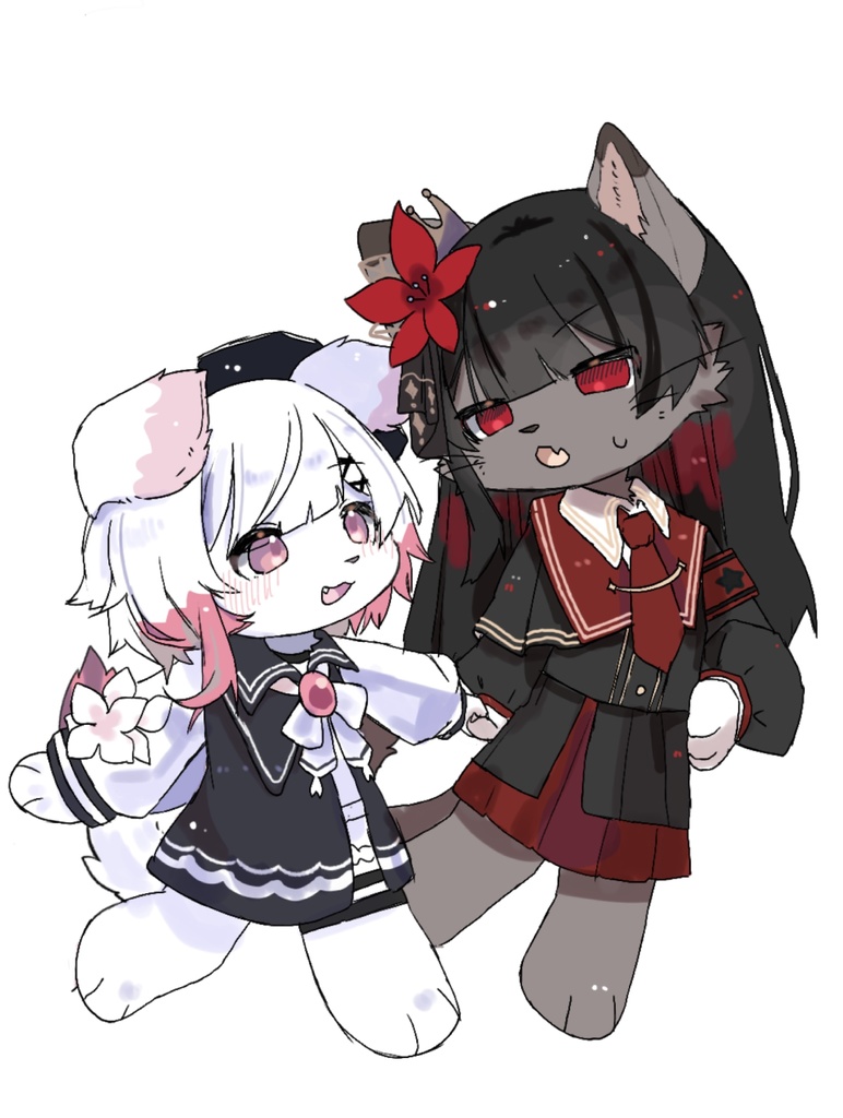 アクリルキーホルダー　ヒロ／エマ