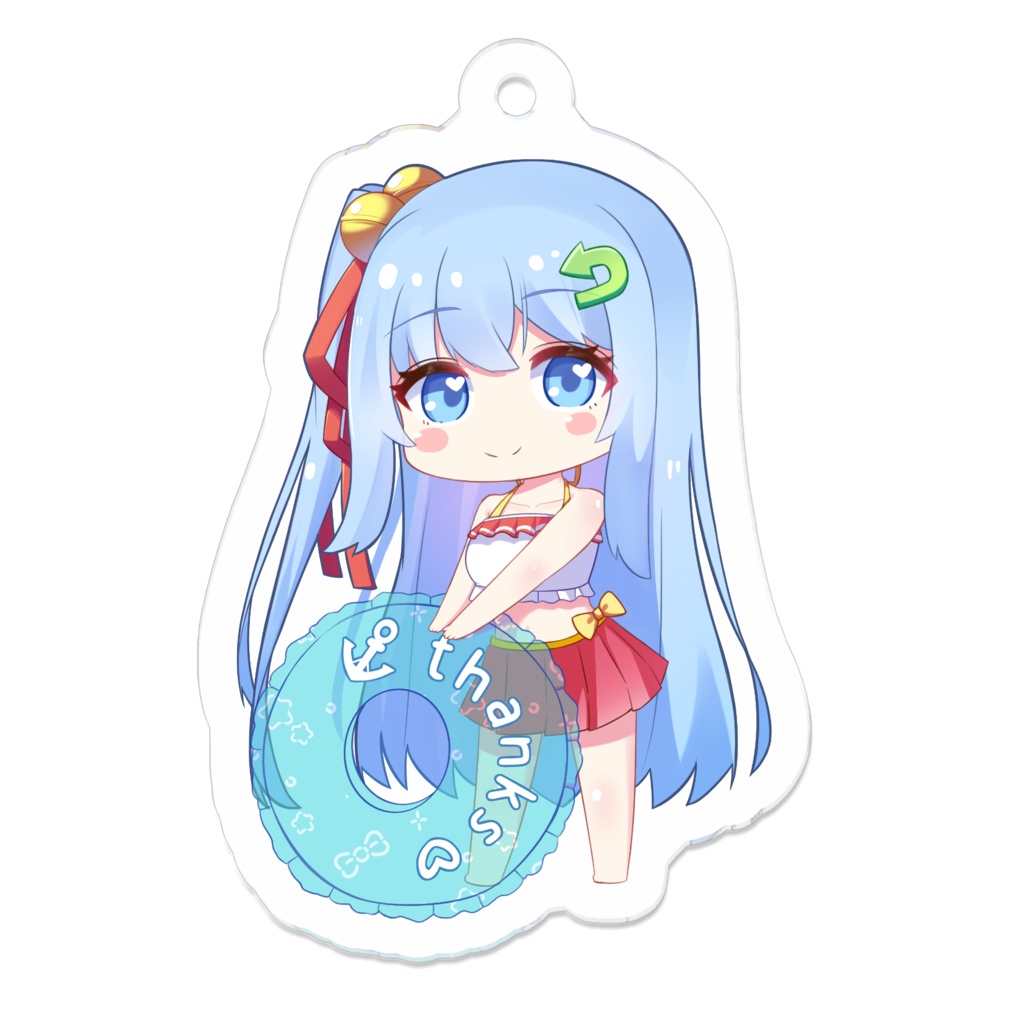 夏の玲依ちゃん!!アクリルキーホルダー