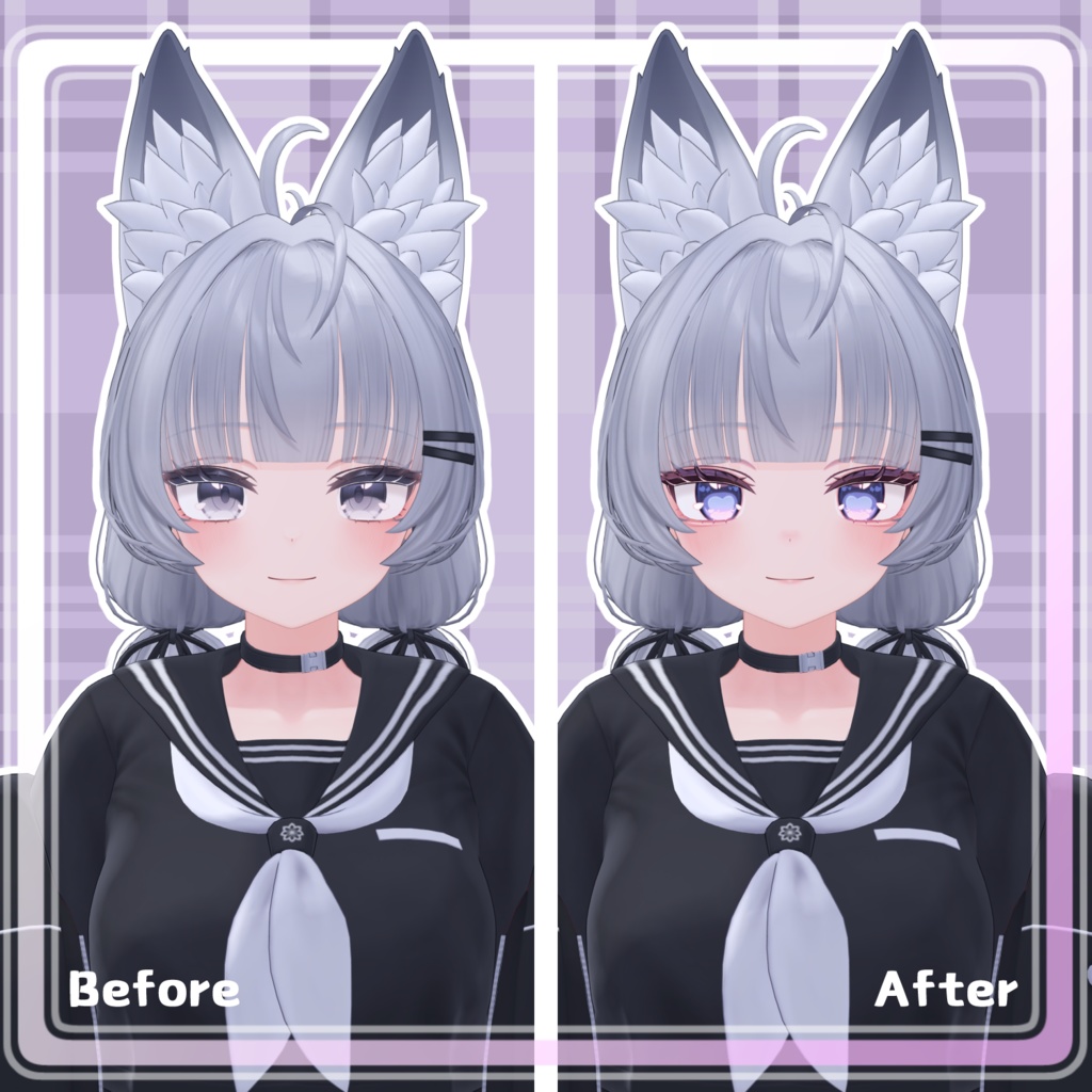 セール中【シラハ対応】Cloud Heart_MAKEUP&EYETexture【psd付き】