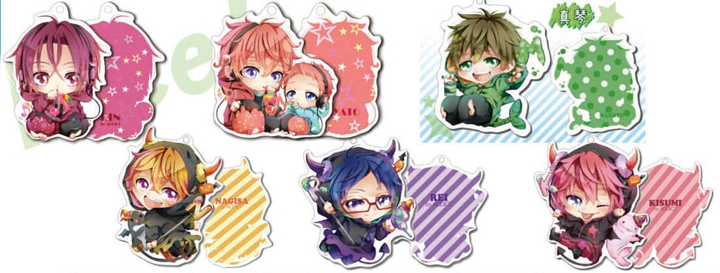 【Free!】缶バッジ＆アクリルキーホルダー