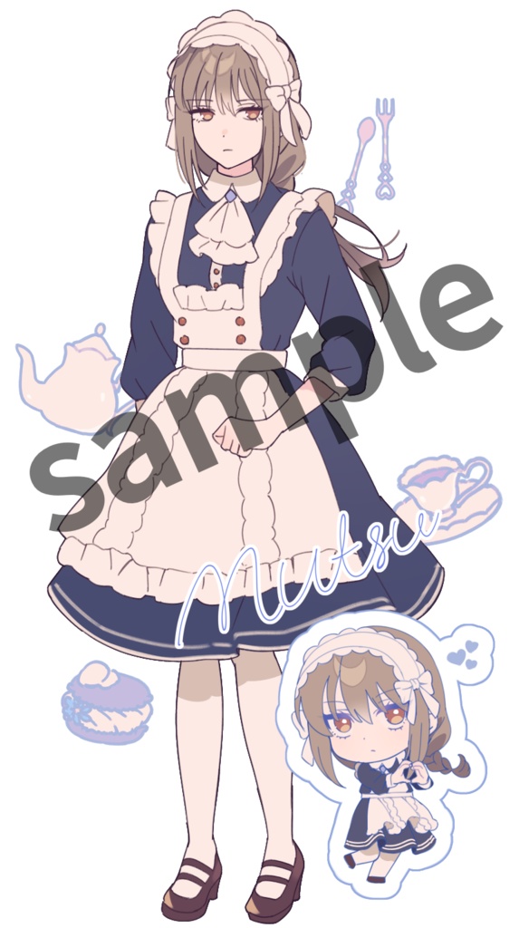 陸奥ちゃんアクスタ(青)