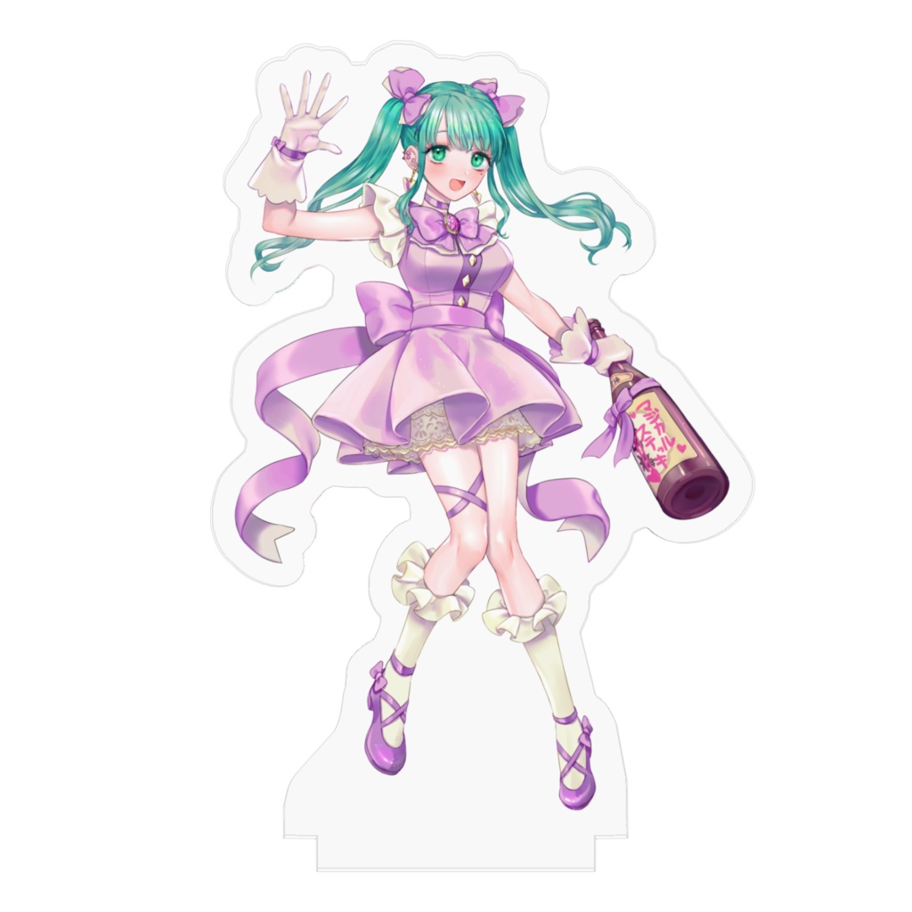 あおめろアクリルフィギュア【くお生四月馬鹿】