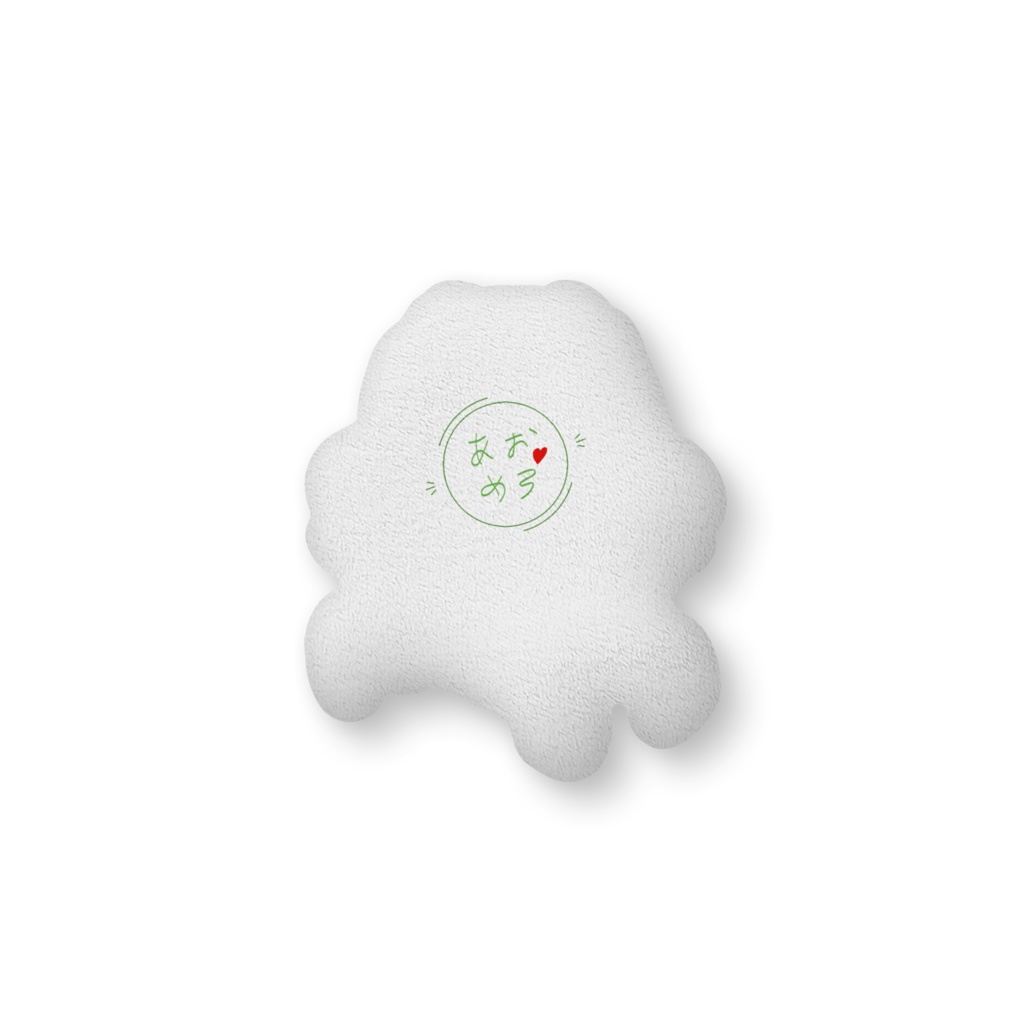 リバーシブルふわふわクッション【久遠あおい/くお生四月馬鹿】