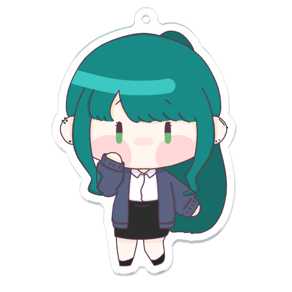 でふぉるめアクリルキーホルダー【久遠あおい/Vtuber】