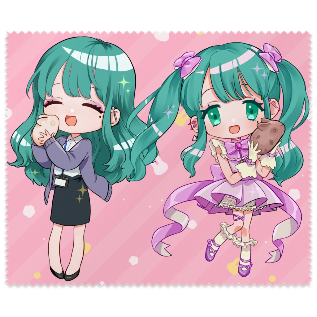 【受注生産】1.5周年記念めがねふき【久遠あおい】