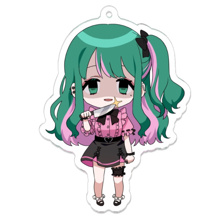 【#3年生き延びた久遠あおい】アクリルキーホルダー