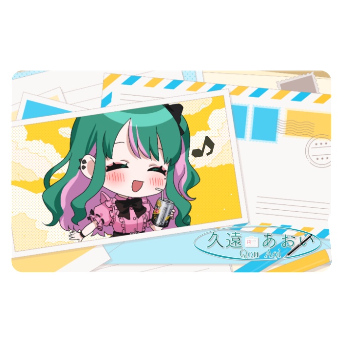 【#3年生き延びた久遠あおい】ICカードステッカー