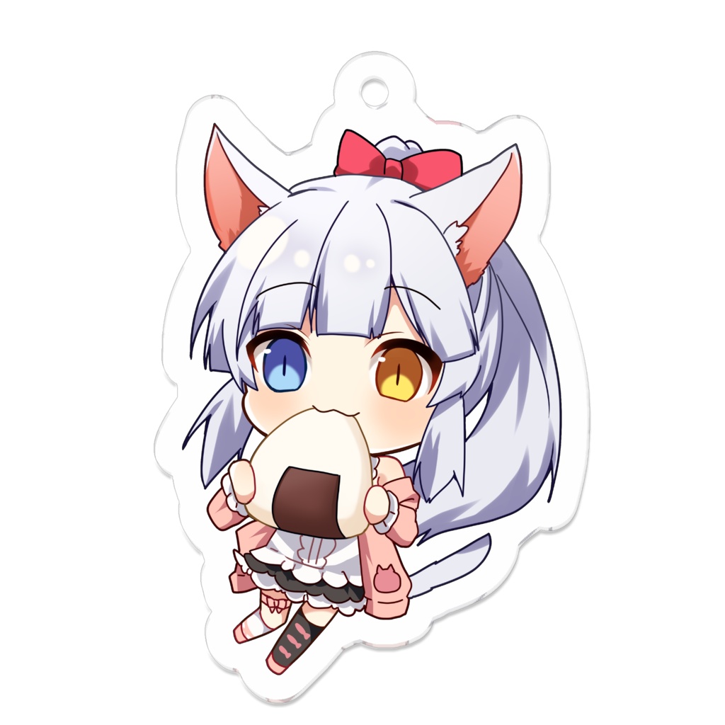 猫目みっけ ミニアクリルキーホルダー