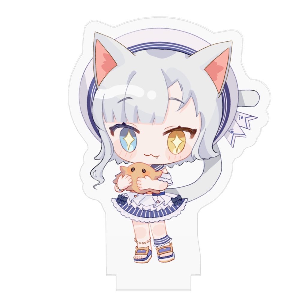 猫目みっけ(水着) アクリルフィギュア ver.1