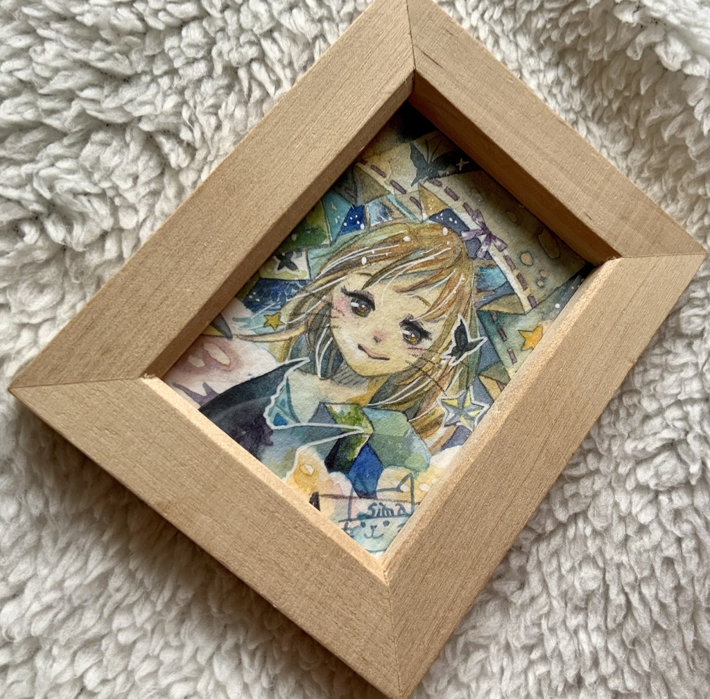 ミニ原画 気になるあの子