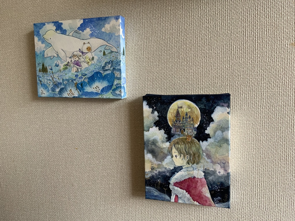 水彩原画 未来の王様