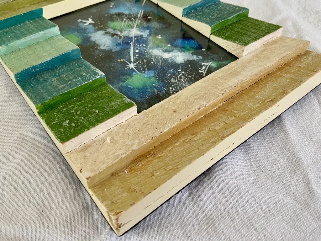 水彩原画 『帰路』