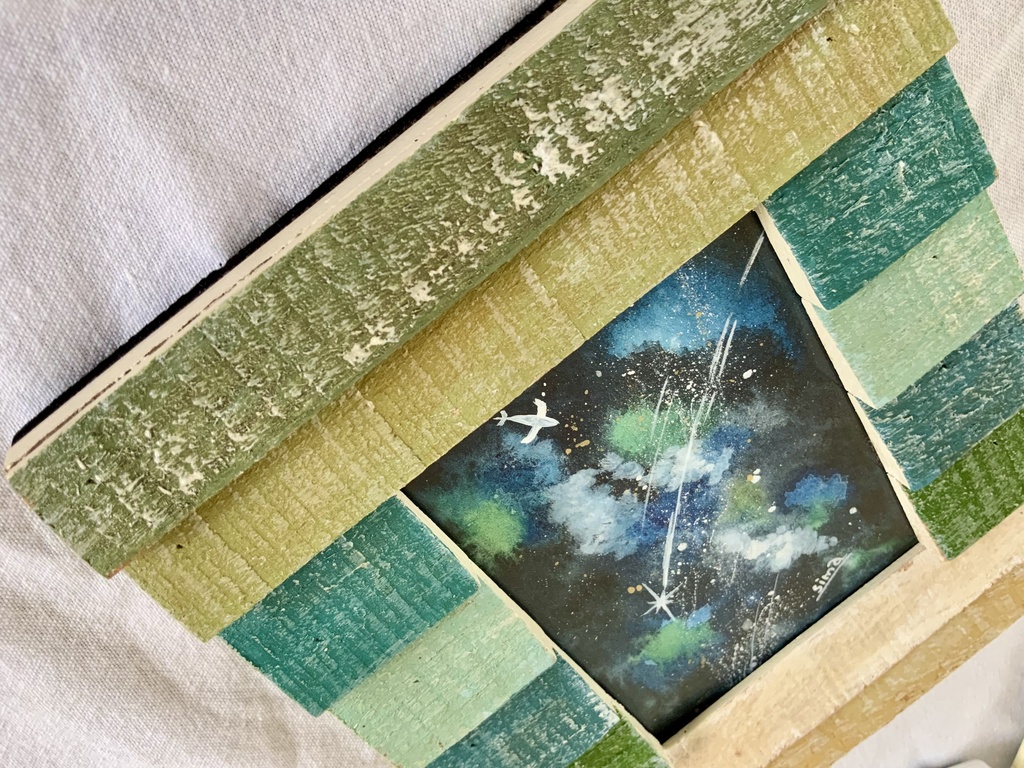 水彩原画 『帰路』