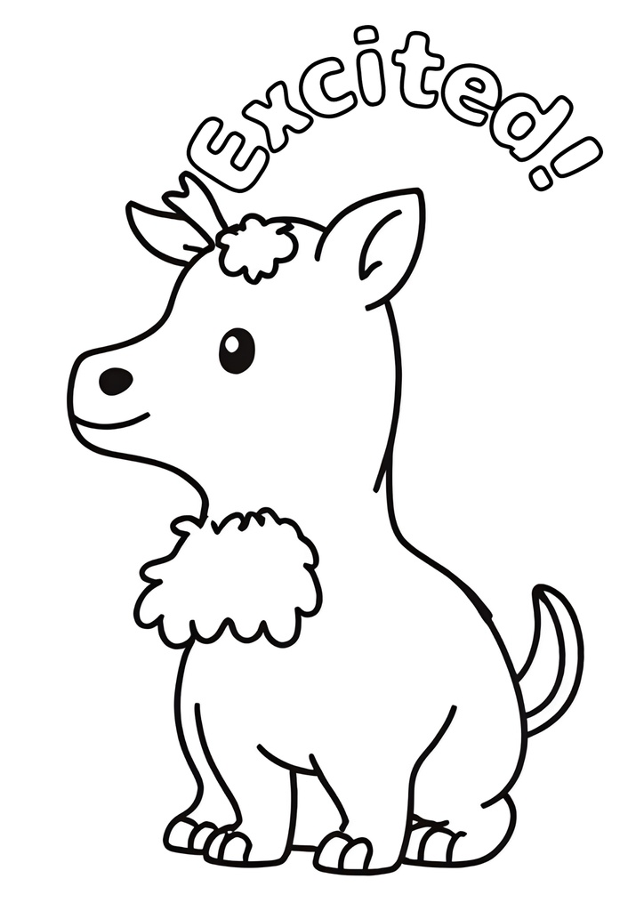 お子様用ぬりえ