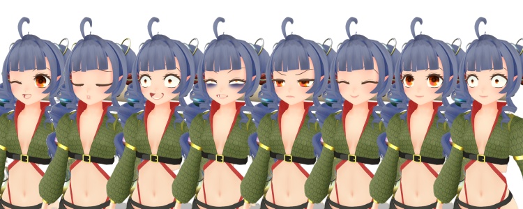 【オリジナル3Dモデル】 ツナデちゃん