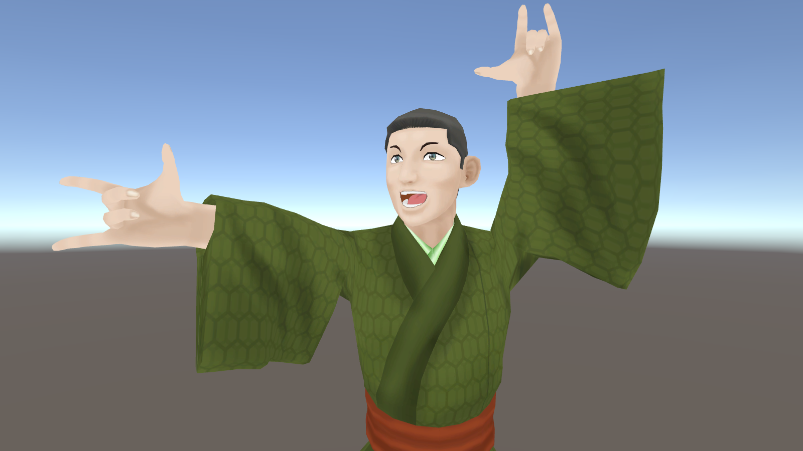 ゲッダン モーション Unity用