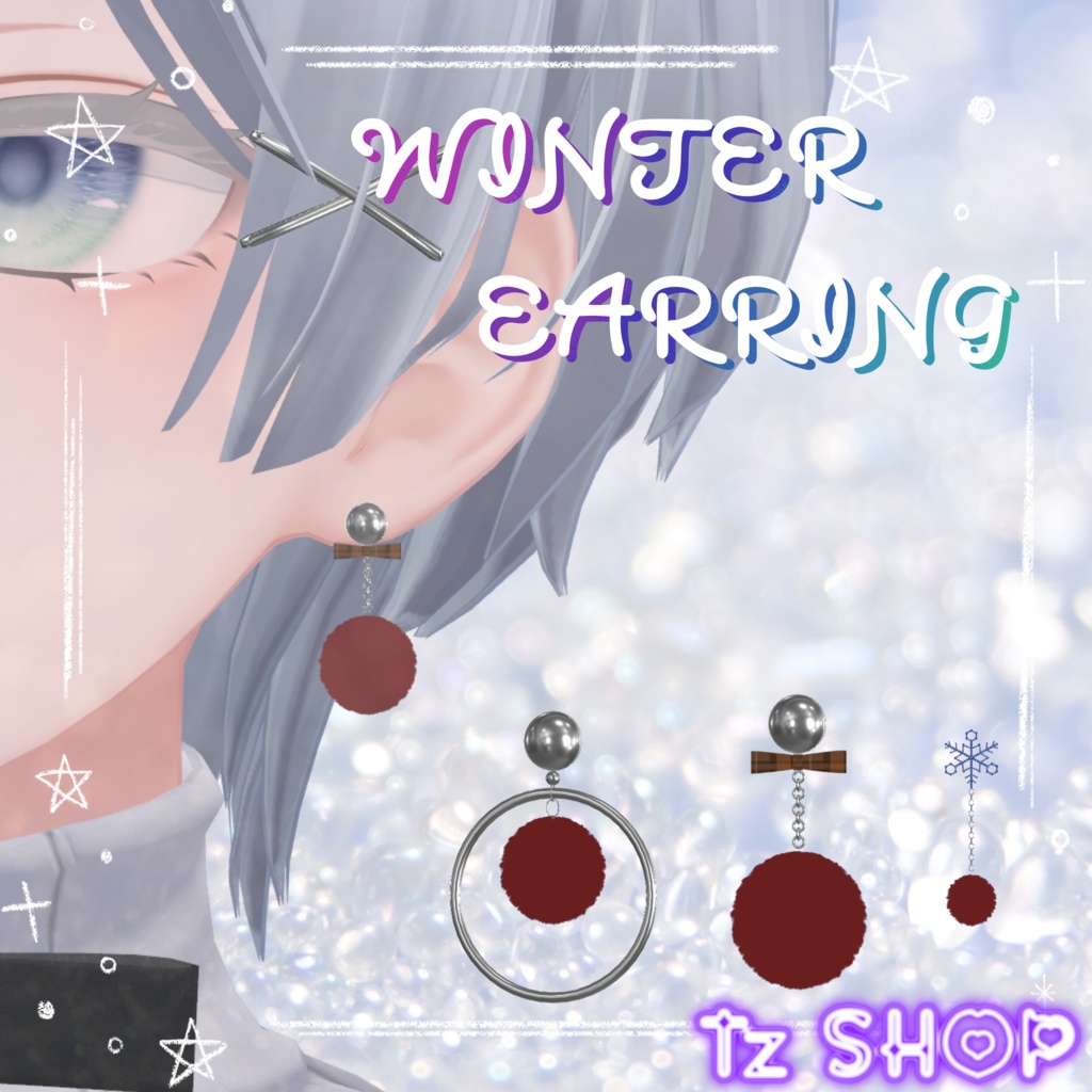 winter earring SET