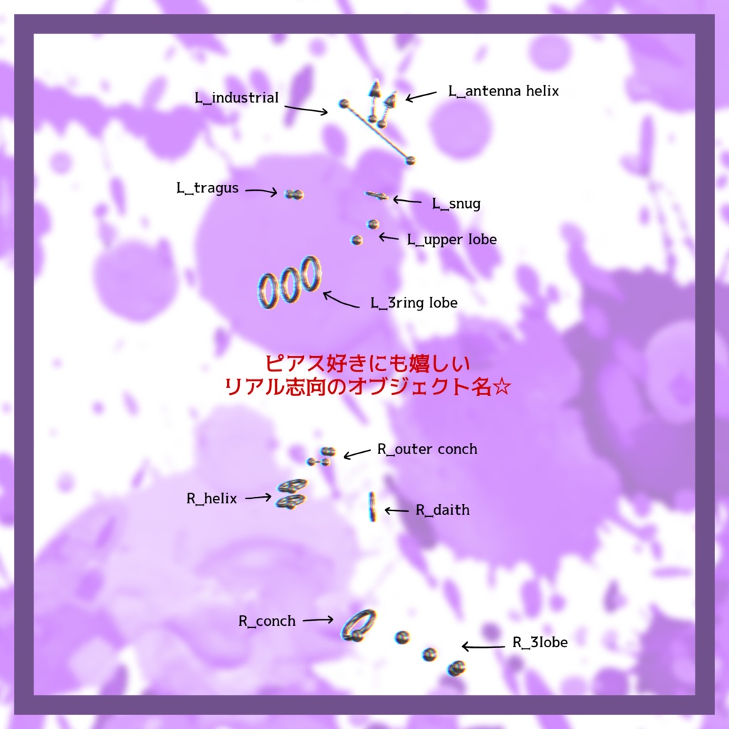 【for水瀬】Pierce SET