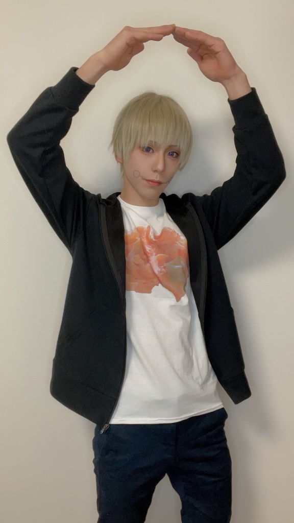 おにぎりの具Tシャツ シャケ