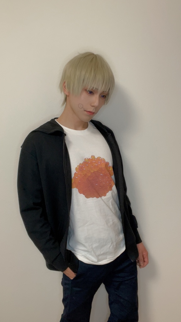 おにぎりの具Tシャツ いくら