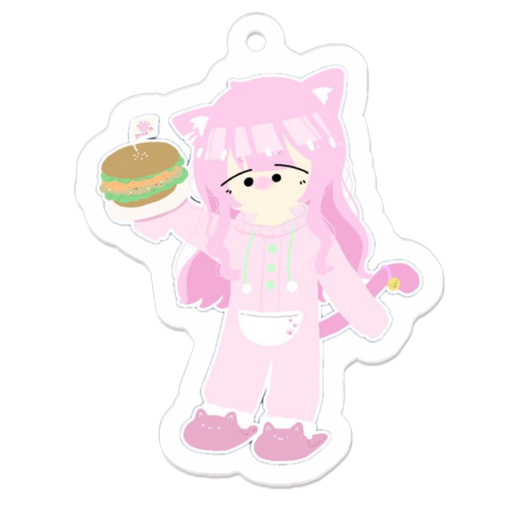 ぬっころバーガーアクキー