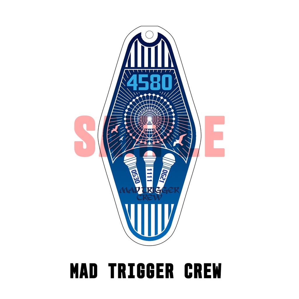 ヒプノシスマイク アクリルモーテルキーホルダー 同人グッズ ヒプマイイメージ