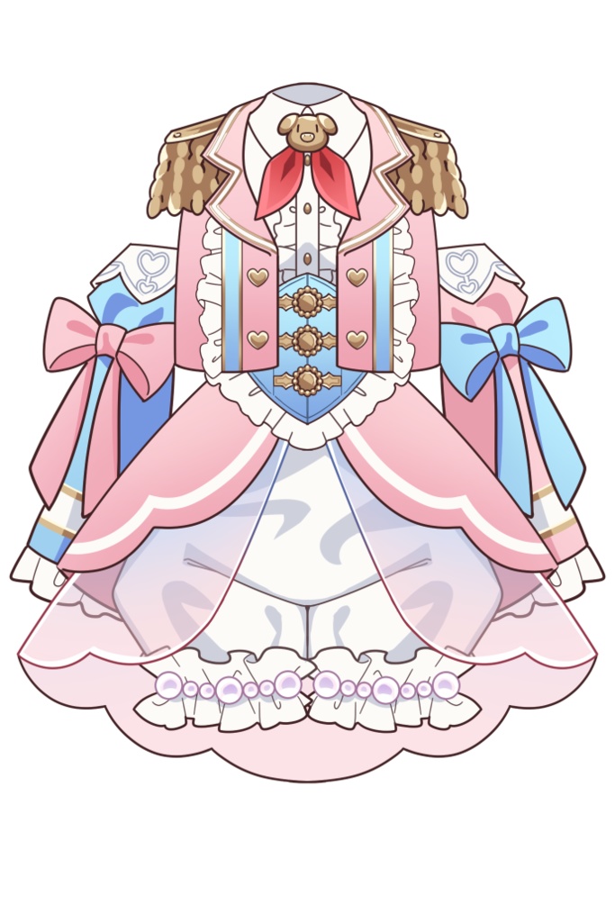 衣装アクリルキーホルダー