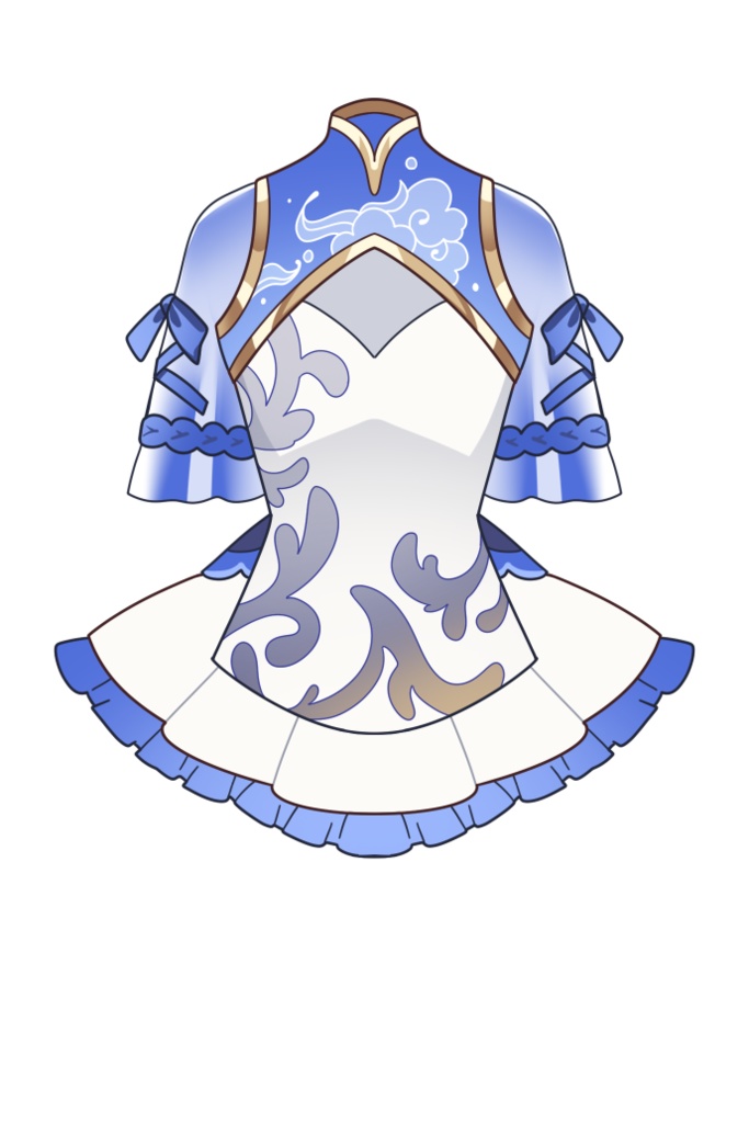 衣装アクリルキーホルダー