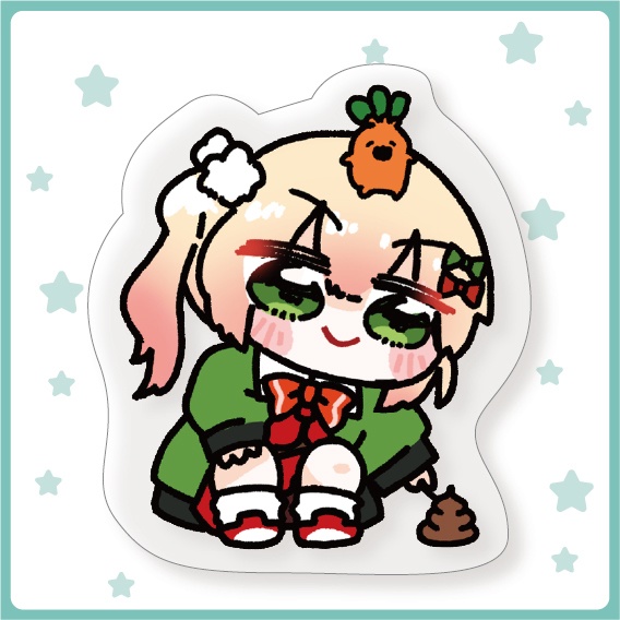 【非公式】桃鈴ねね　アクリルスタンド