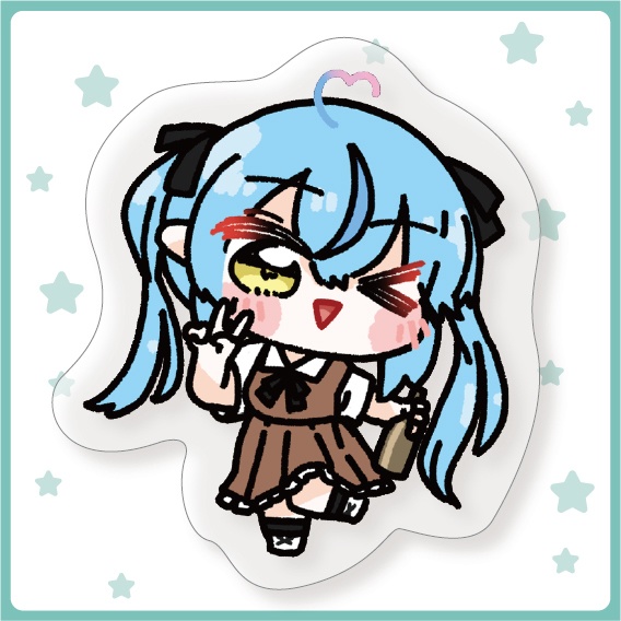 【非公式】雪花ラミィ　アクリルスタンド
