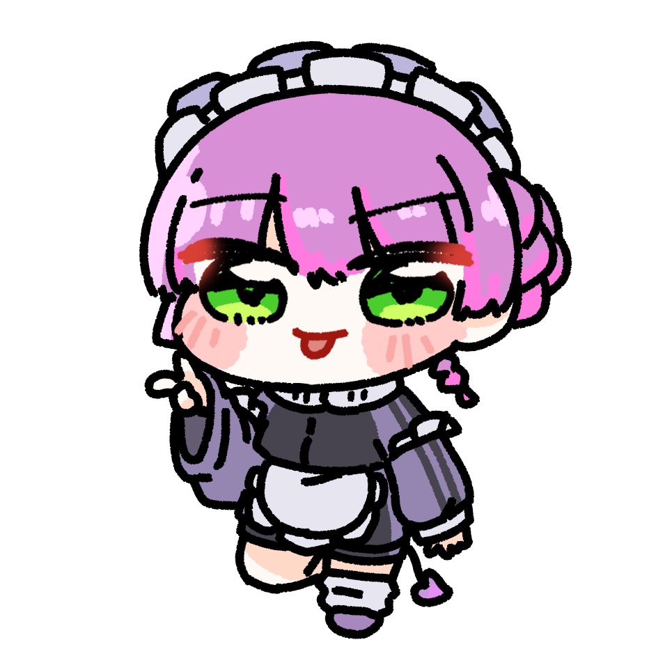 【非公式】常闇トワ（メイド）　アクリルスタンド